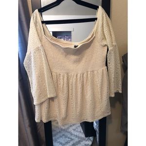 Torrid off the shoulder top